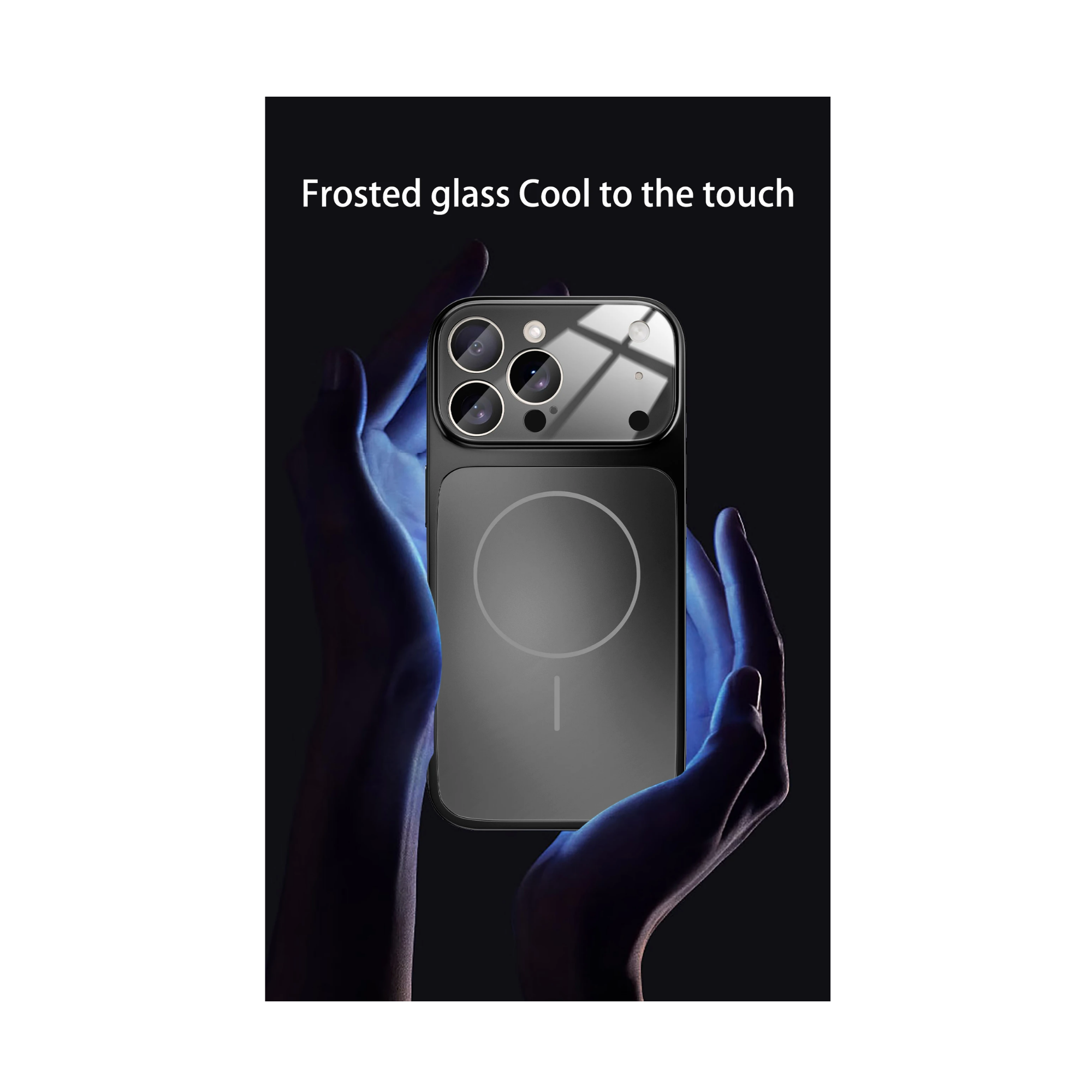 Matte Glass Convertor Cover to iPhone 17 Series